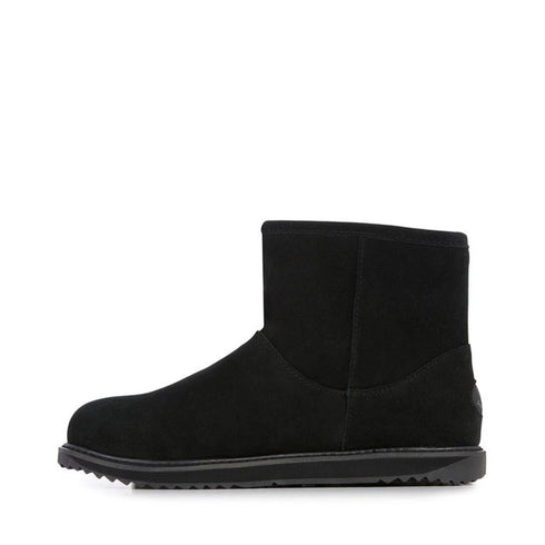 Emu Womens Dofida Mini Pull On waterproof Boot Black CLEARANCE